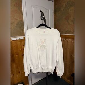 Jerzees | White Vintage Sweater